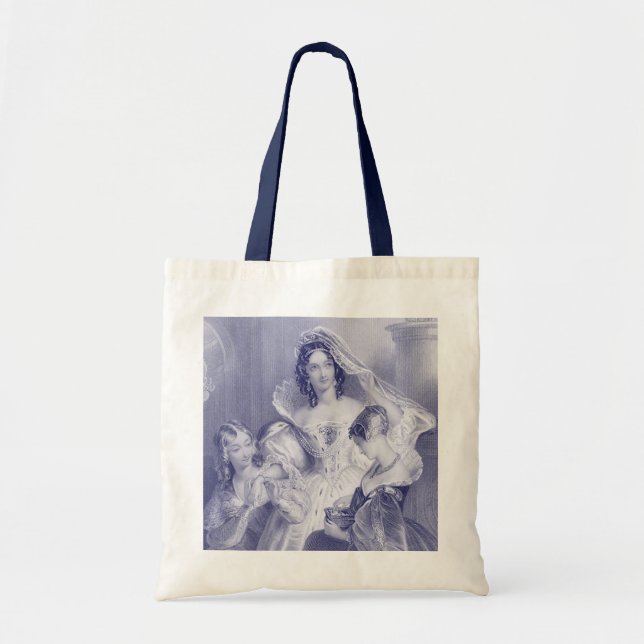 Tote Bag Mariée vintage (Devant)