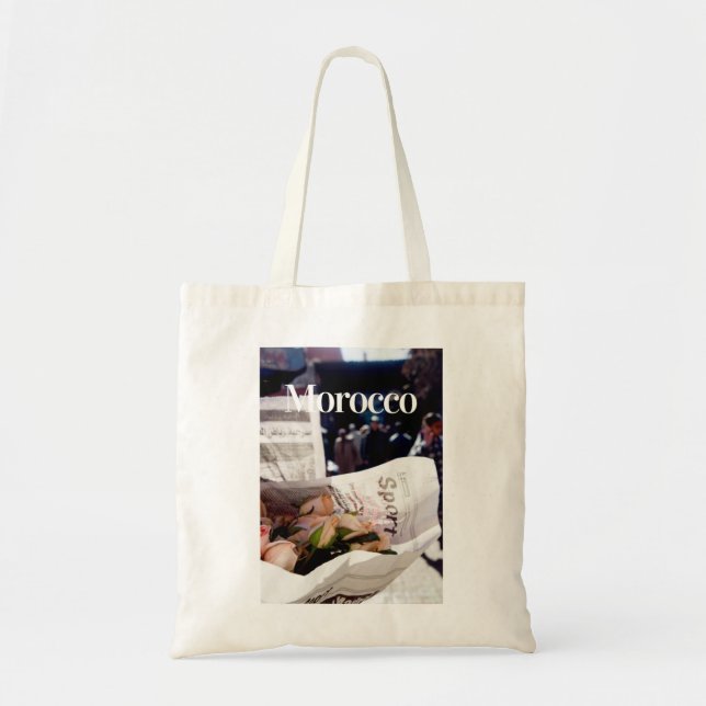 Tote Bag Maroc | marocain | Voyage Maroc (Devant)