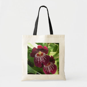 Tote Bag Maroon Orchids II