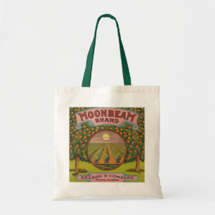 Tote Bag Marque Moonbeam   Étiquette Citrus vintage