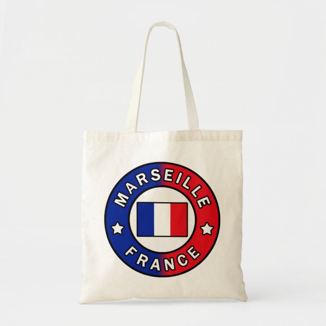 Tote Bag Marseille France (Devant)