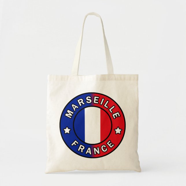Tote Bag Marseille France (Devant)