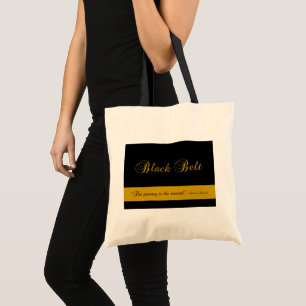 Tote Bag Martial Arts Black Belt Voyage