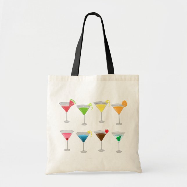Tote Bag Martinis (Devant)