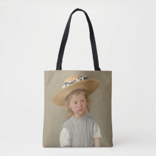 Tote Bag Mary Cassatt - Enfant en paille Casquette