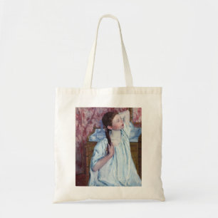 Tote Bag Mary Cassatt - Girl Arrange ses cheveux