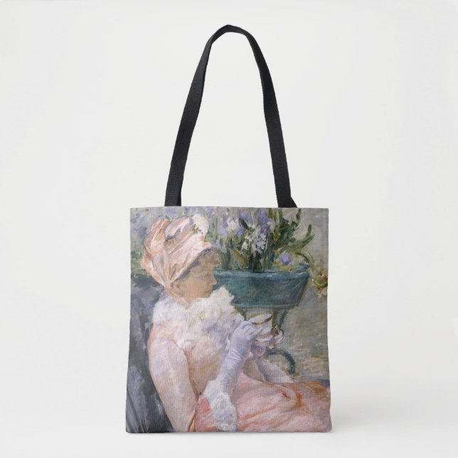 Tote Bag Mary Cassatt - La Coupe du Thé (Devant)