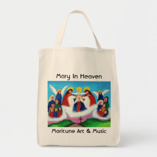 Tote Bag Mary dans le ciel