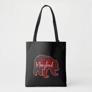 Tote Bag Maryland Retro Style Vintage Joyeux Noël