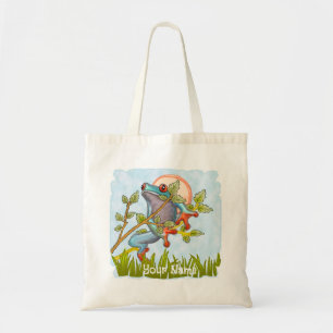 Tote Bag Masquage de grenouille