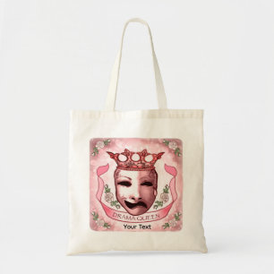 Tote Bag Masque d'acteur de Reine de Drame