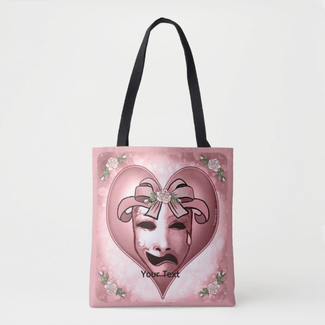 Tote Bag Masque d'actrice  (Devant)