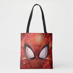 Tote Bag Masque de fond de cercle Spider-Man