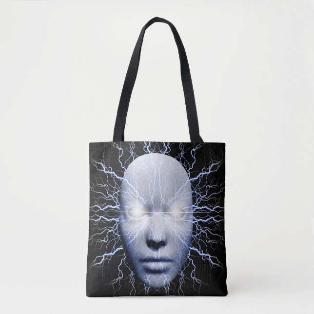 Tote Bag Masque de foudre (Devant)