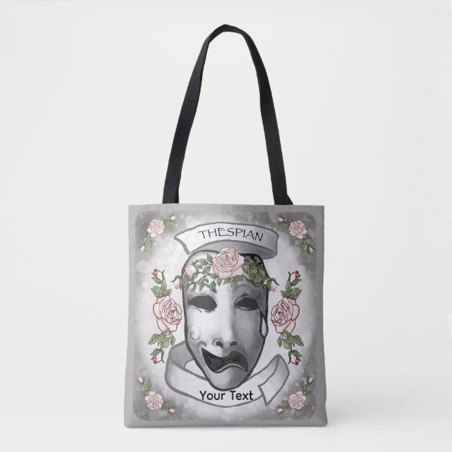 Tote Bag Masques de comédien (Devant)