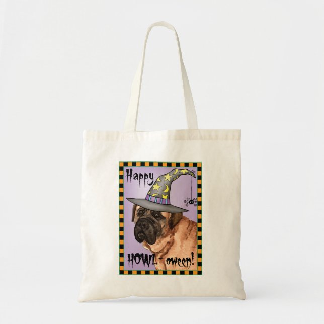 Tote Bag Mastiff Witch (Devant)