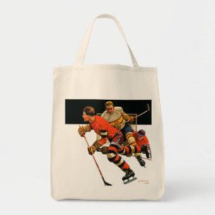 Tote Bag Match de hockey sur glace