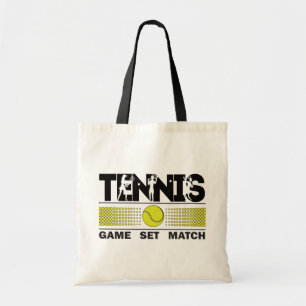 Tote Bag Match de jeu de tennis