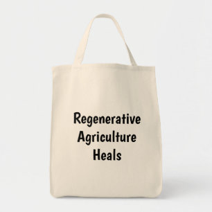 Tote Bag Matériau naturel "Régénération de l'agriculture gu