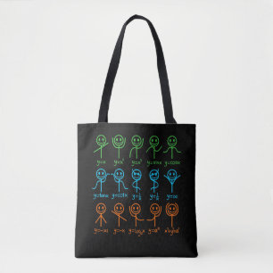 Tote Bag Math Enseignant Danse Équation Mathématique Math