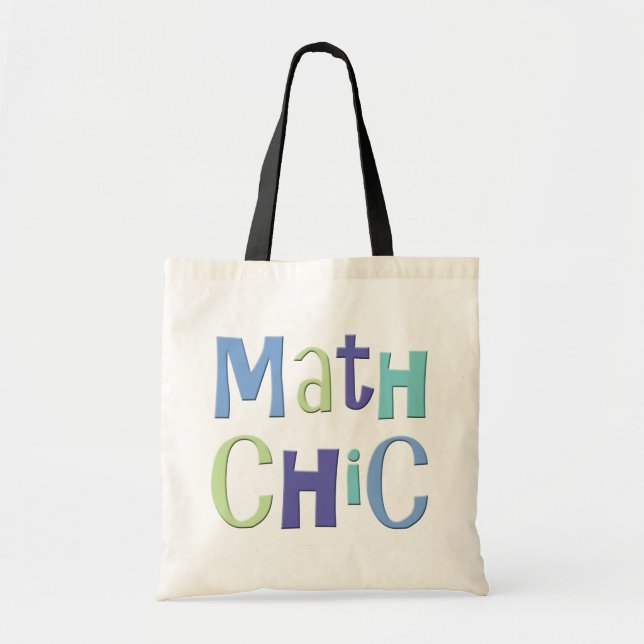 Tote Bag Maths chics (Devant)