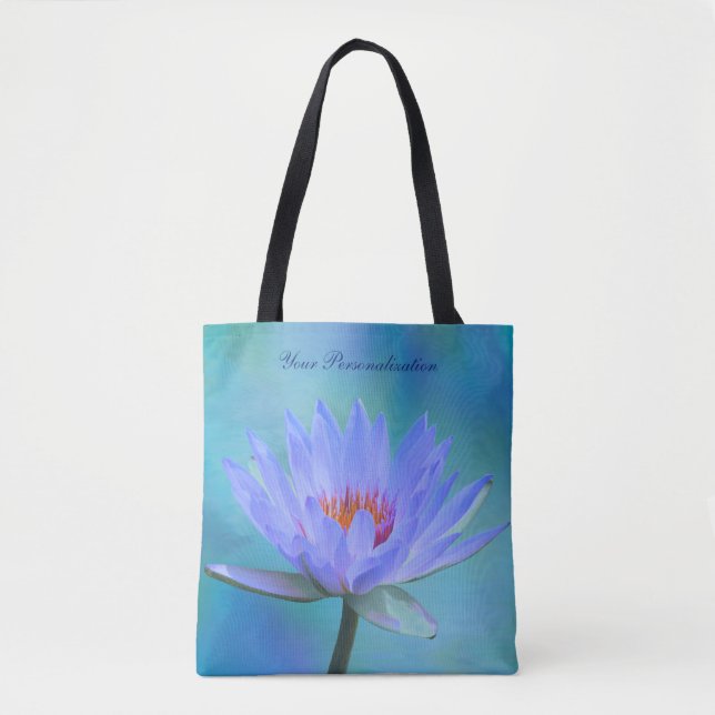 Tote Bag "Matin en pastel" tout plus de - imprimez l'épaule (Devant)