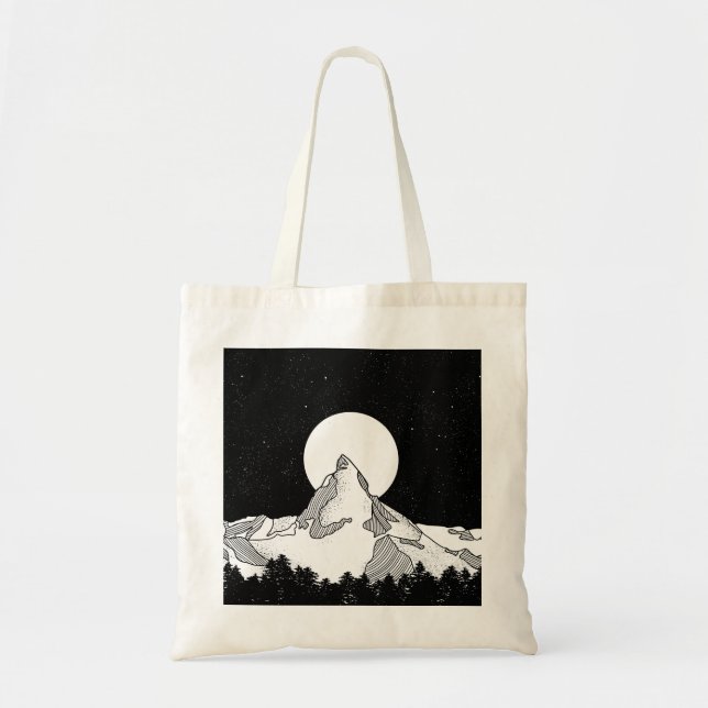 Tote Bag MATTERHORN pleine lune (Devant)