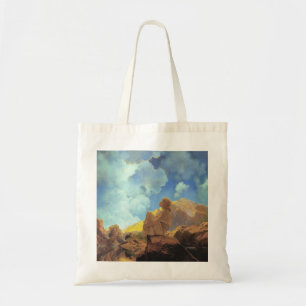 Tote Bag Maxfield Parrish Matin 1922 Nuage Bleu Beaux-Arts