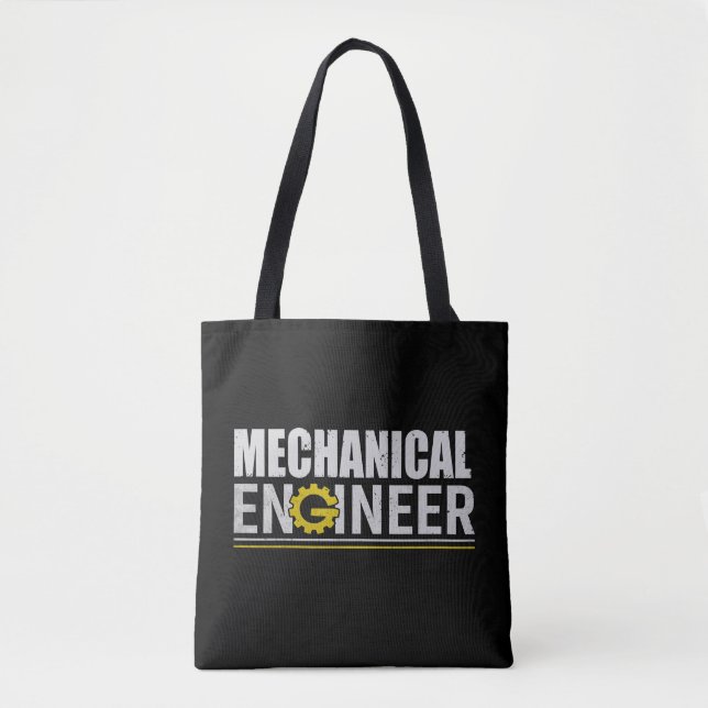 Tote Bag Mechanical Engineering Funny Engineer (Devant)