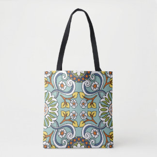 Tote Bag Médaillon Turc style Motif Vintage