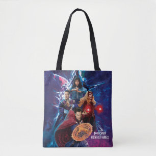 Tote Bag Médecin Strange & Alliés Multiverse Graphisme