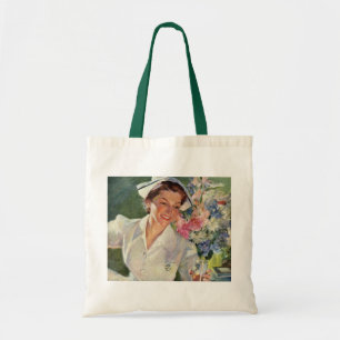 Tote Bag Médecine vintage, Bonne infirmière en uniforme