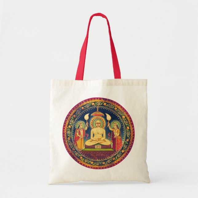 Tote Bag Méditation de bouddha avec Yoga (Devant)