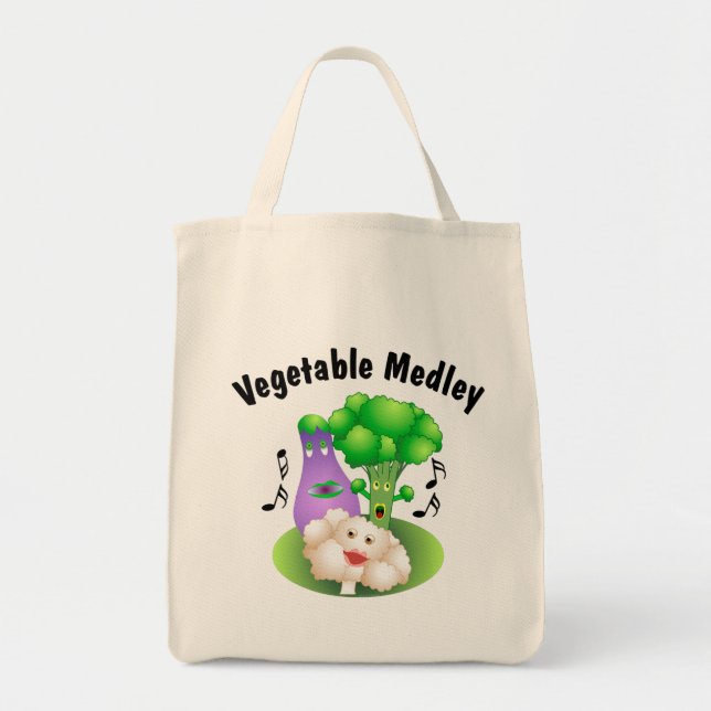 Tote Bag Medley végétal (Devant)