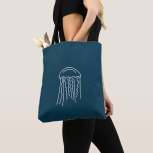 Tote Bag Méduse marine faune aquatique