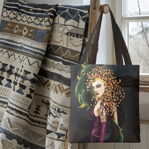 Tote Bag Méduse mythique Mythologie grecque Serpent Gorgone