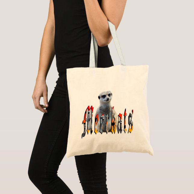 Tote Bag Meerkat Avec Logo Meerkats, (Devant (produit))