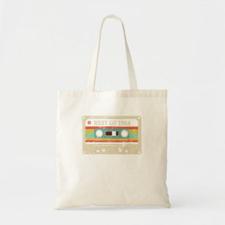 Tote Bag Meilleur 1984 Vintage 40 Ans Anniversaire Hommes F