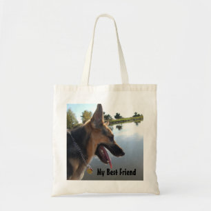 Tote Bag Meilleur Ami Allemand Shepherd