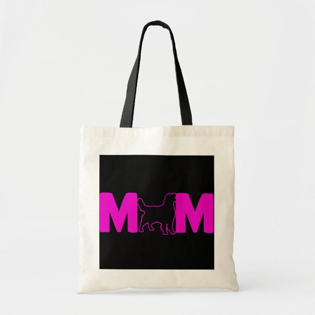 Tote Bag Meilleur Chien Maman Chien Labrador Tee Chien Anim (Devant)