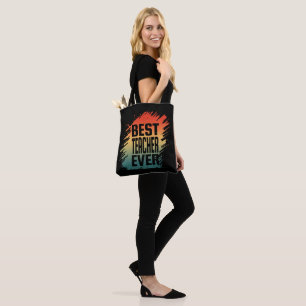 TOTE BAG MEILLEUR ENSEIGNANT JAMAIS