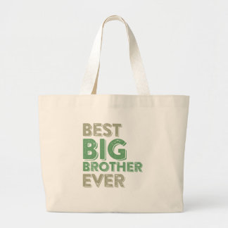 Tote Bag Meilleur Grand Frère Bro Jamais plus vieux frère f