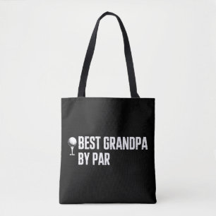Tote Bag Meilleur Grand-Père par Cadeau de Golf Parfait Hum