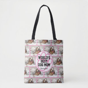 Tote Bag Meilleur Monde Fille Personnalisé Meilleur Chien M
