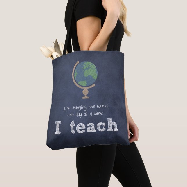 Tote Bag Meilleure évaluation des enseignants (De près)