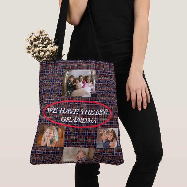 Tote Bag Meilleure Grand-mère (De près)