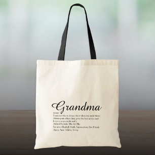 Tote Bag Meilleure grand-mère de tous les temps, définition