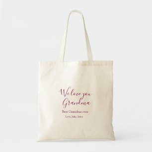 Tote Bag meilleure grand-mère toujours grands-parents cadea