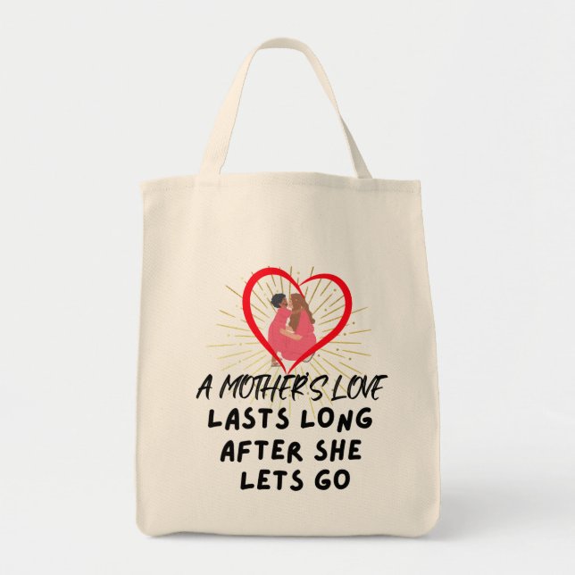 Tote Bag Meilleure maman dans New Jersey Mère's Love Dernie (Devant)