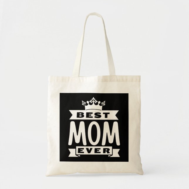 Tote Bag Meilleure maman jamais (Devant)
